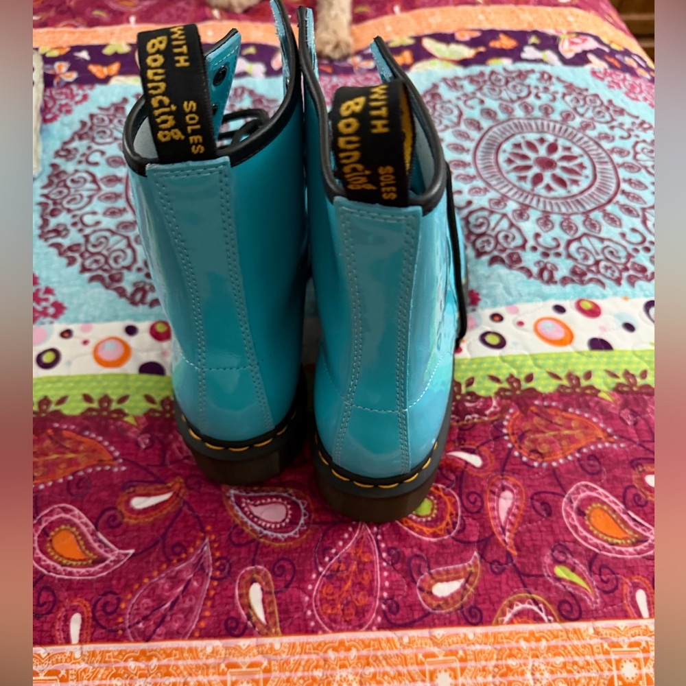 “Tiffany Blue” Doc Martens 1460 - Picture 2 of 7